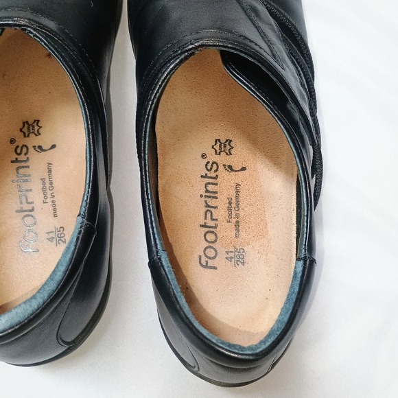 Birkenstock Footprints Black Comfort Stretch Slip On Women's Shoe Size 41 - Picture 9 of 10